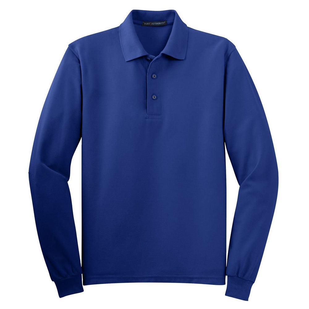 Port Authority® Tall Silk Touch® Long Sleeve Polo