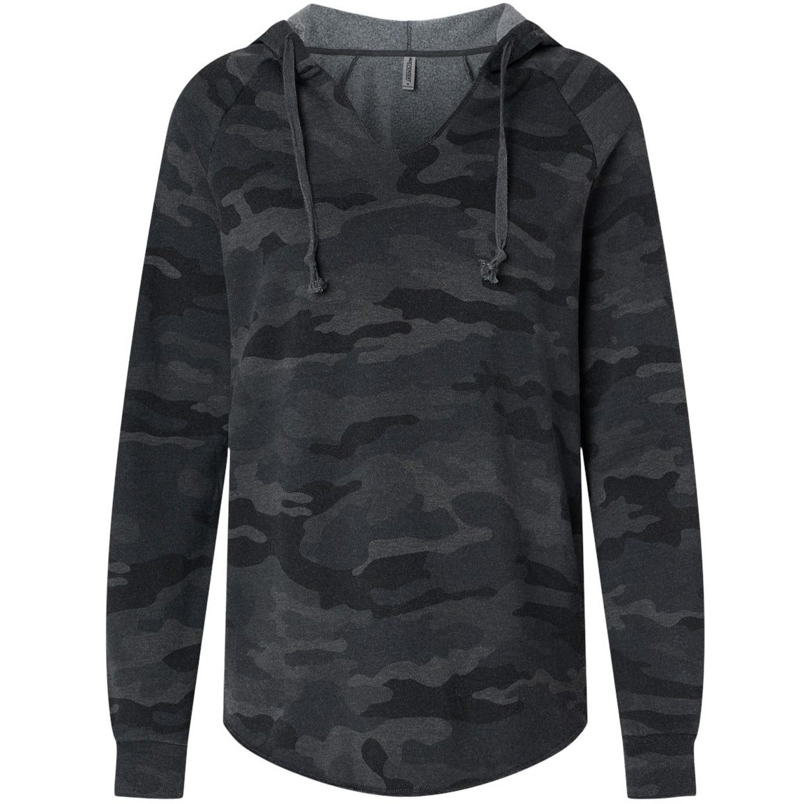 Independent Trading Co. Women’s Lightweight California Wave Wash Hooded Sweatshirt
