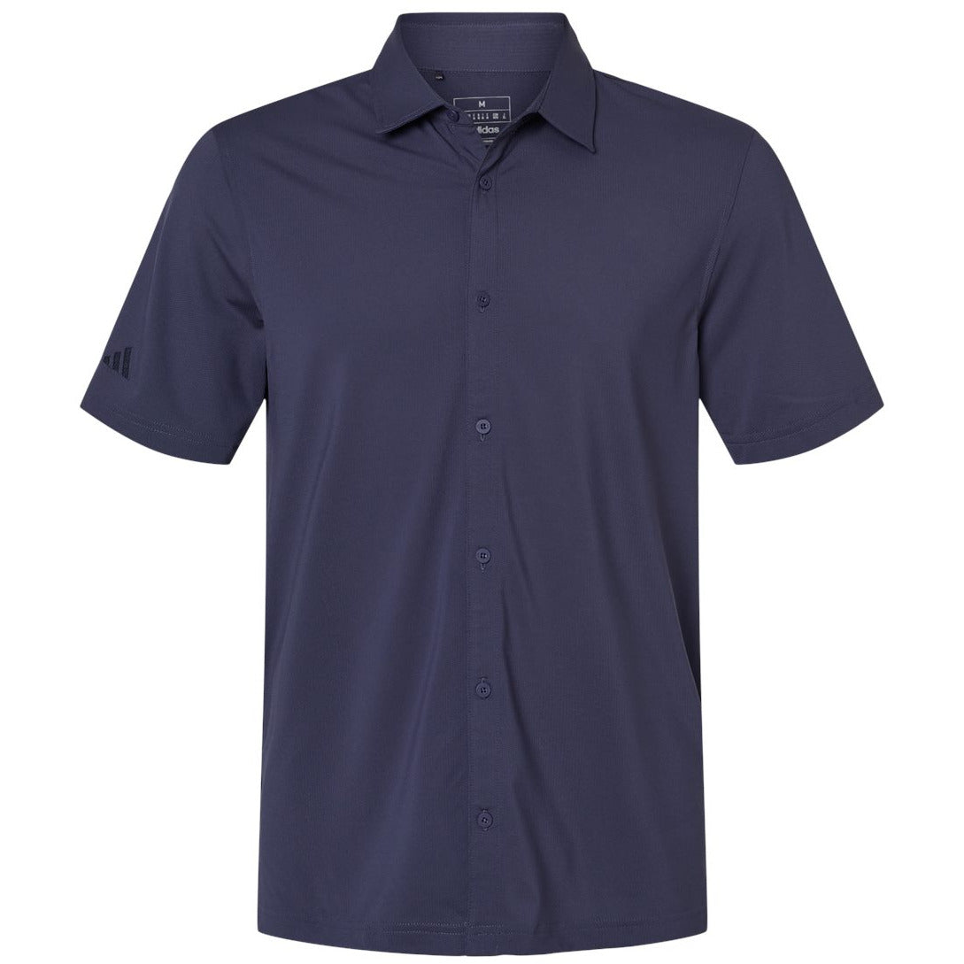 Adidas Button Down Short Sleeve Shirt