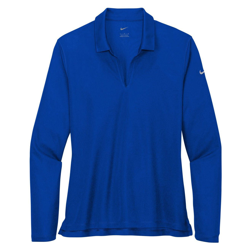 Nike Ladies Dri-FIT Micro Pique 2.0 Long Sleeve Polo