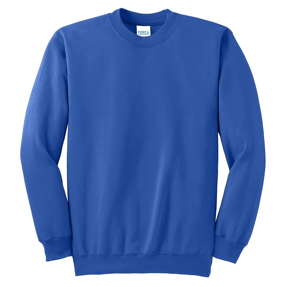 Port & Company® Tall Essential Fleece Crewneck Sweatshirt