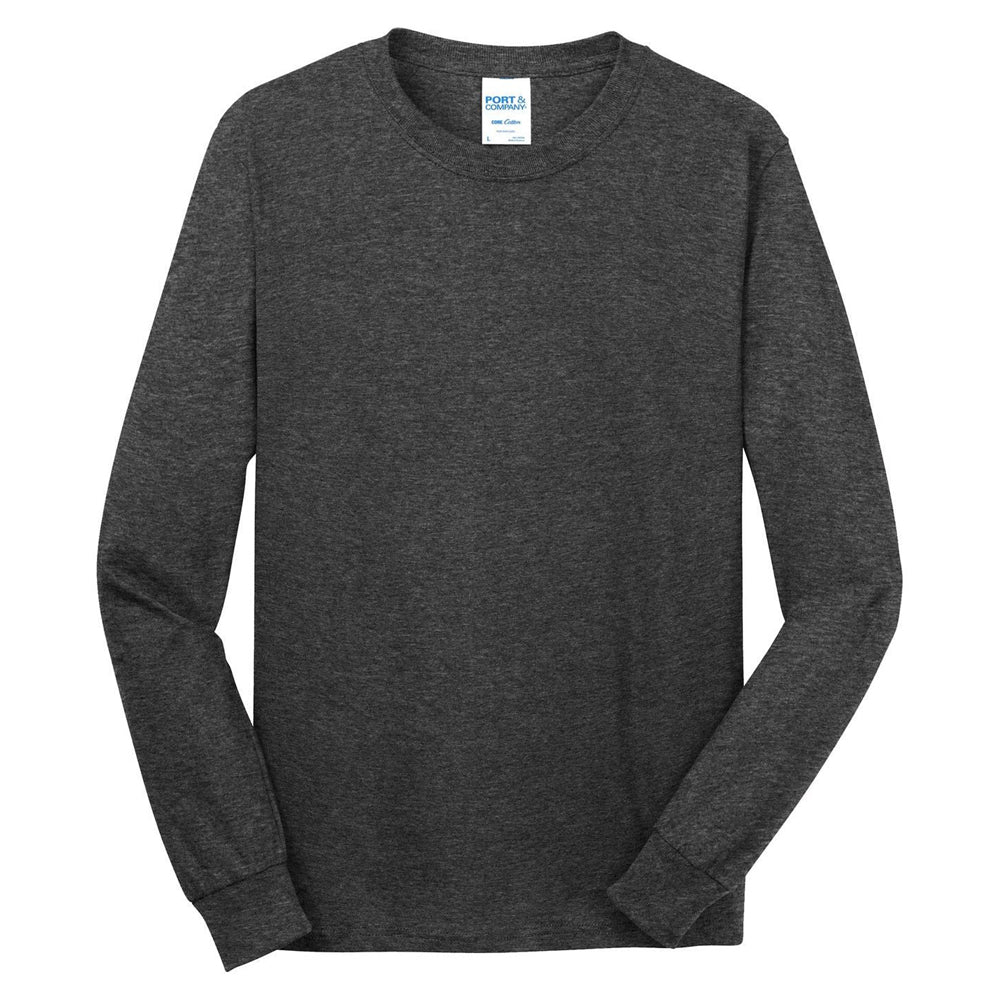 Port & Company® - Long Sleeve Core Cotton Tee