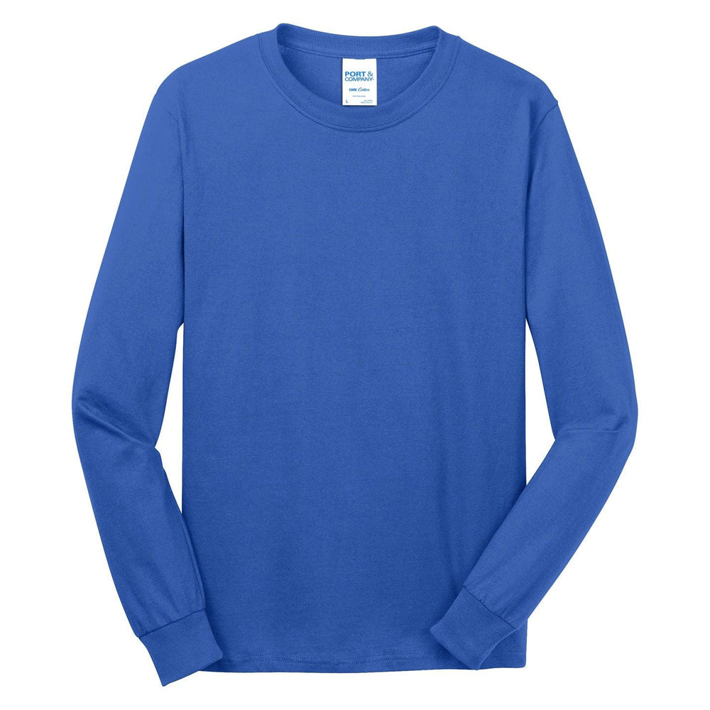 Port & Company® - Long Sleeve Core Cotton Tee