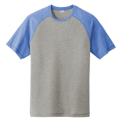 Sport-Tek ® PosiCharge ® Tri-Blend Wicking Raglan Tee