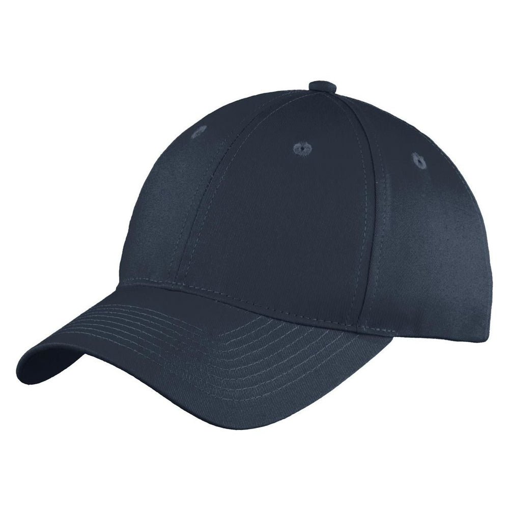 Port & Company® Six-Panel Unstructured Twill Cap
