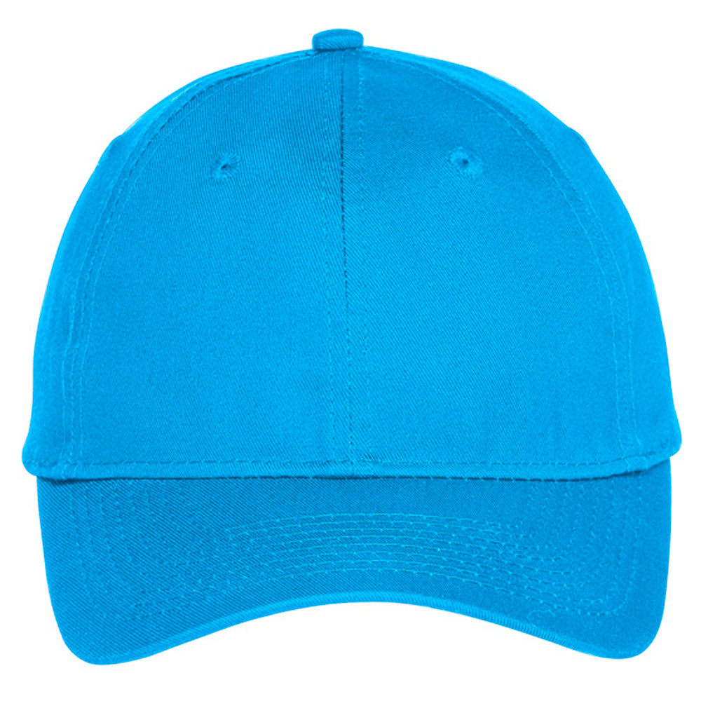 Port & Company® Six-Panel Unstructured Twill Cap