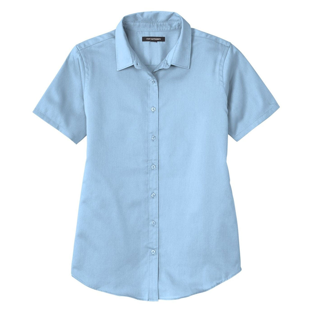 Port Authority® Ladies Short Sleeve SuperPro React®Twill Shirt