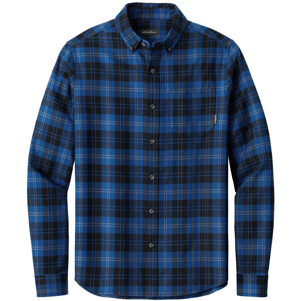 Eddie Bauer® Long Sleeve Favorite Flannel Plaid Shirt