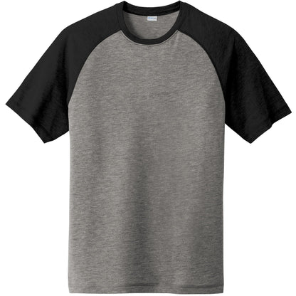 Sport-Tek ® PosiCharge ® Tri-Blend Wicking Raglan Tee