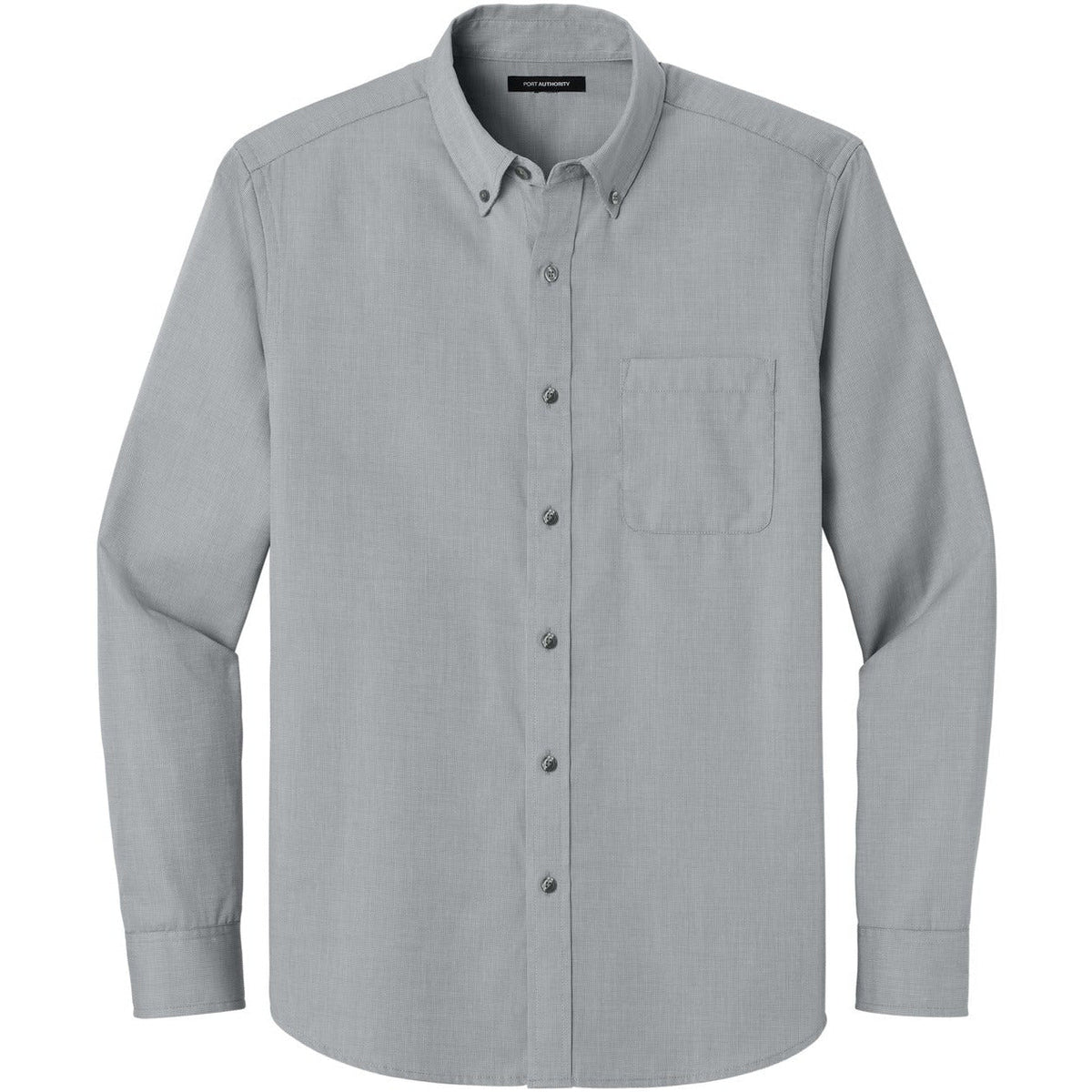 Port Authority® Long Sleeve Nailhead Easy Care Shirt