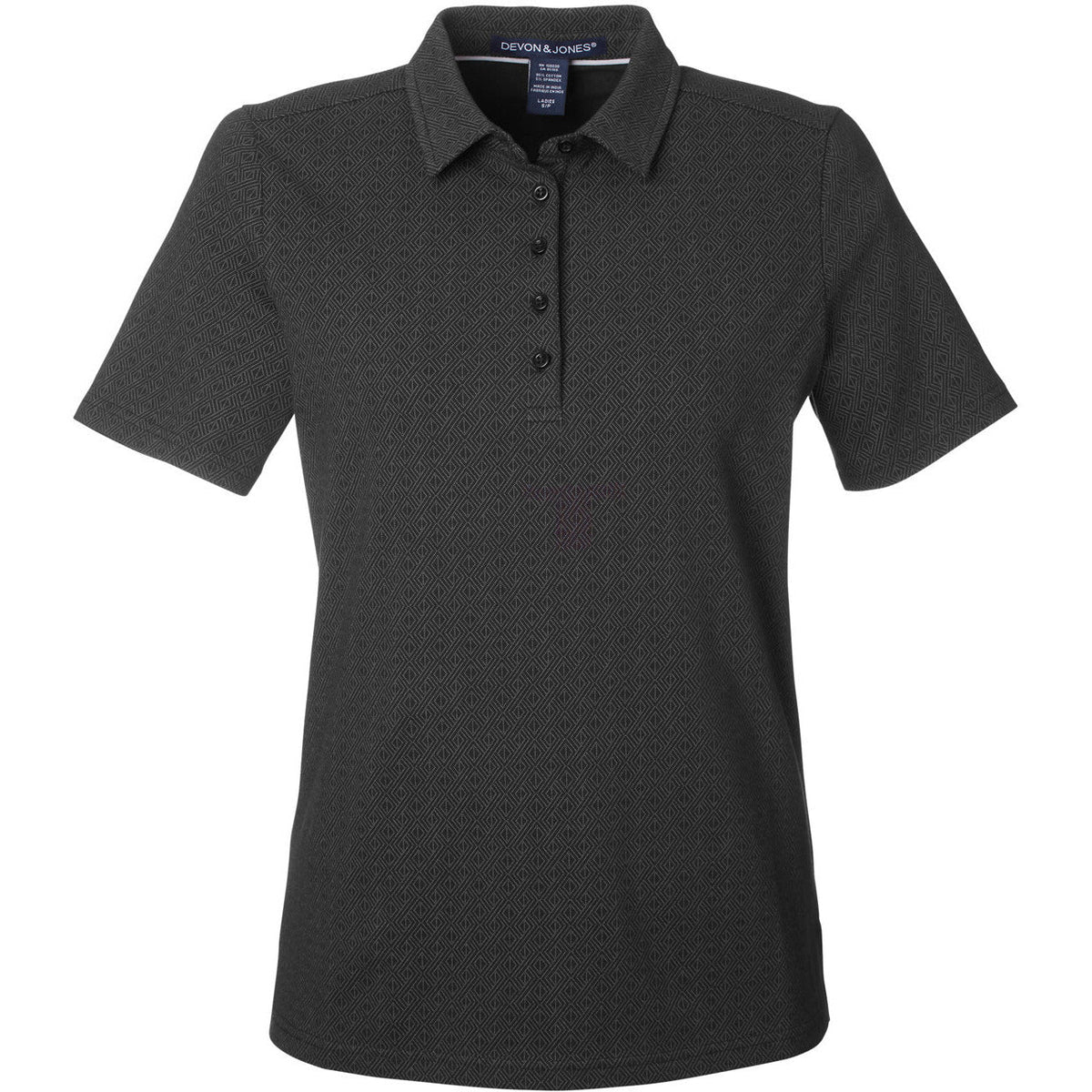 Devon & Jones Women's Crownlux Performance® Geo Polo