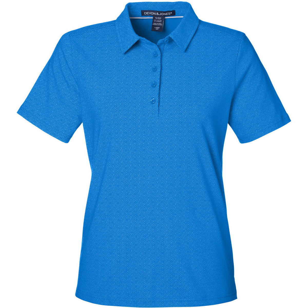 Devon & Jones Women's Crownlux Performance® Geo Polo