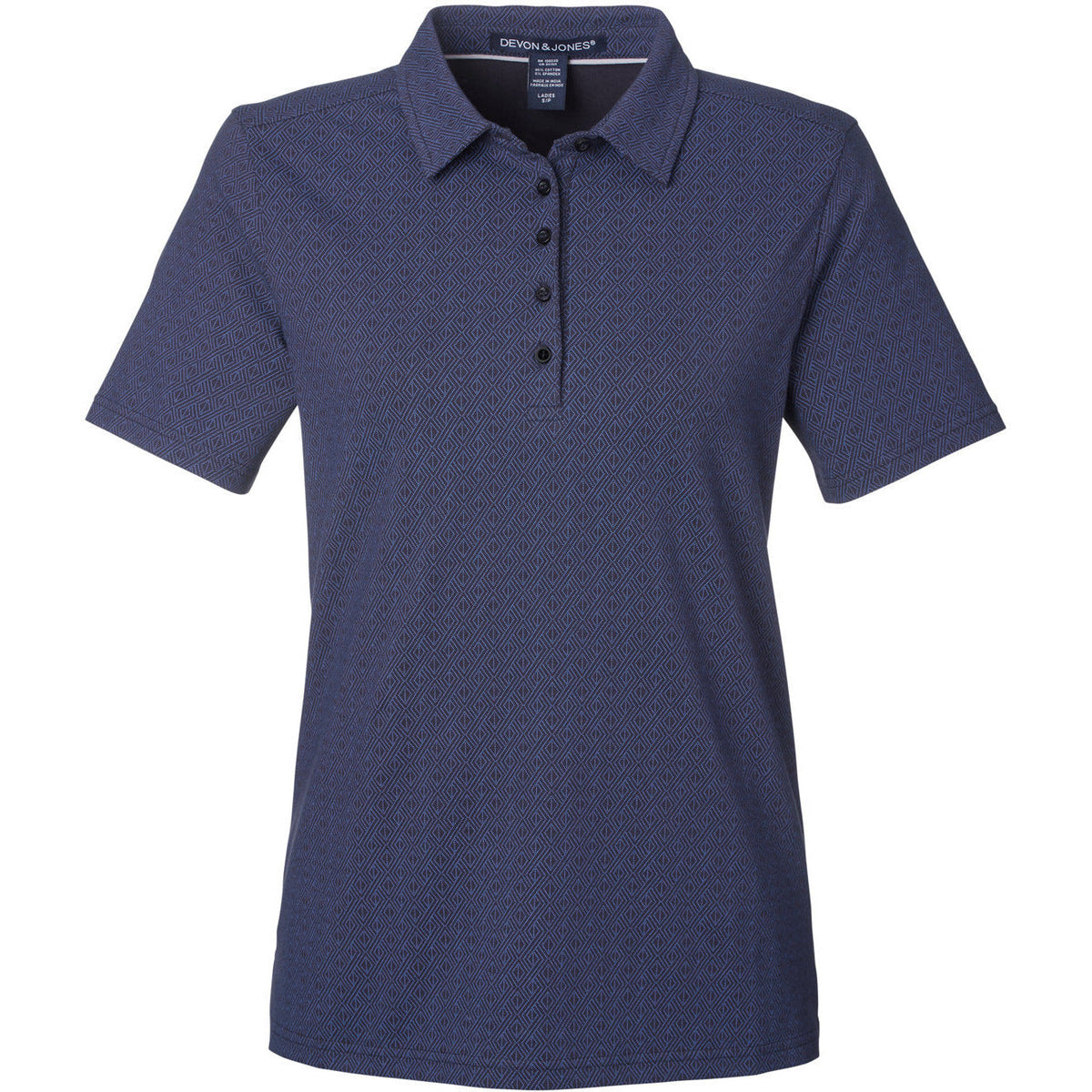 Devon & Jones Women's Crownlux Performance® Geo Polo