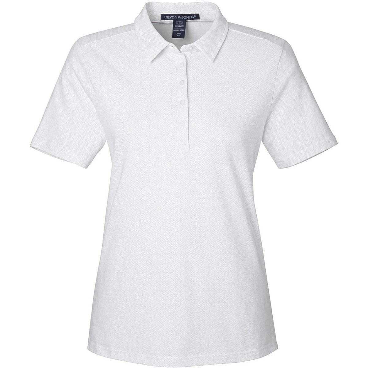 Devon & Jones Women's Crownlux Performance® Geo Polo